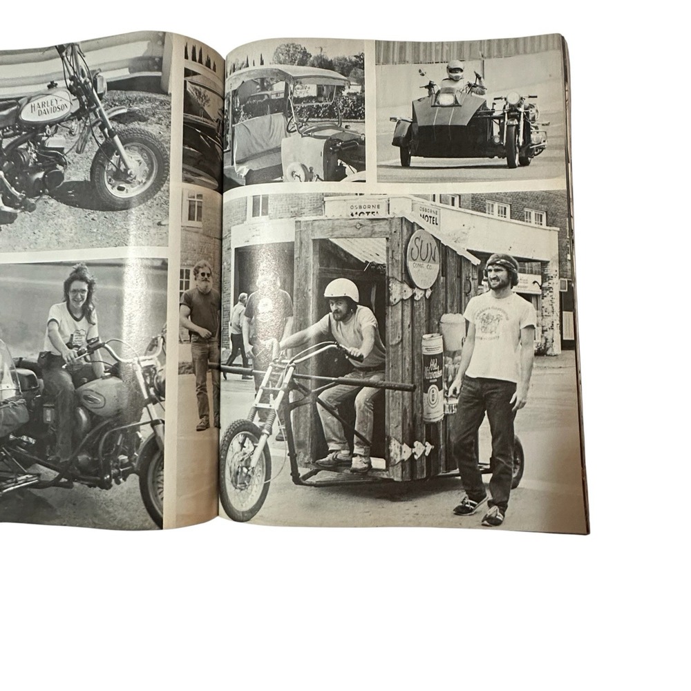Lot Of 5 Vintage In The Wind Motorcycle Magazine 1990s Girls Cool Pictures - Picture 11 of 14